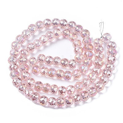 Гальванизируйте прозрачное стекло бисер нитей X-EGLA-Q125-004-1