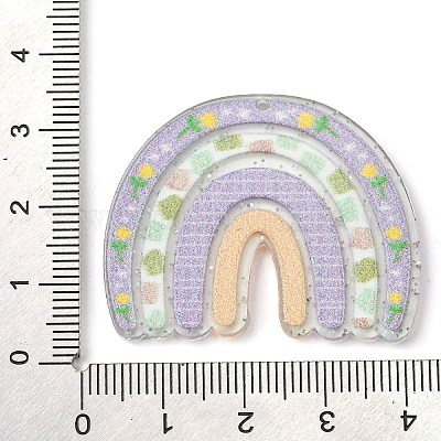Непрозрачные акриловые подвески SACR-P032-01F-1