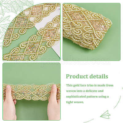 Лента из полиэстера с ромбовидным узором OCOR-WH0079-17A-1