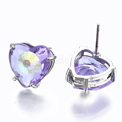 Латунь серьги GLAA-S193-038F-P-1