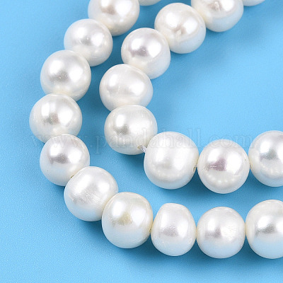 Нити из натурального культивированного пресноводного жемчуга PEAR-N013-07Q-1