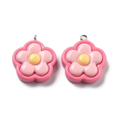 Подвески из непрозрачной смолы RESI-R444-05E-1