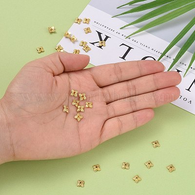 Крышки для бусин тибетского стиля X-TIBEB-Q018-G-FF-1