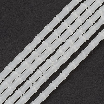 Нить из непрозрачных стеклянных бусин GLAA-TAC0021-01B-1