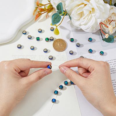 24шт стеклянные европейские бусины GLAA-HY0001-32-1