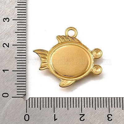 Подвески из натуральной ракушки пауа из нержавеющей стали 304 STAS-C122-21E-01G-1