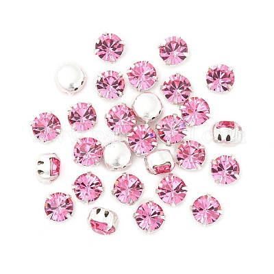 Preciosa® maxima crystal в пришивной чашке Y-PRC-SS34-70010-S-1