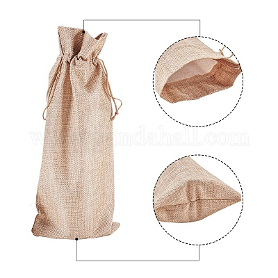 Имитация мешковины мешки PH-ABAG-WH0012-A07-1