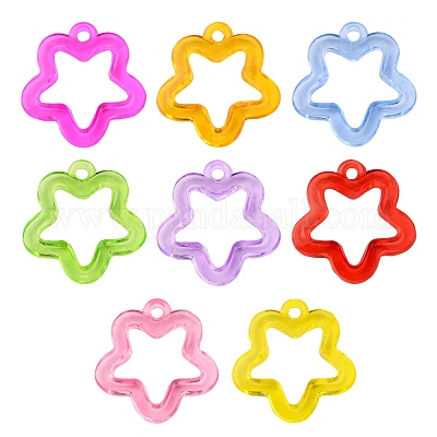 Прозрачные акриловые подвески&nbsp;TACR-R7-M-1