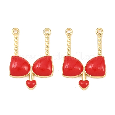 Латунь эмаль подвески&nbsp;KK-B167-03G-1