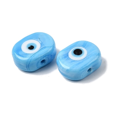 Ручной зло бусины глаз&nbsp;LAMP-G168-02-07-1