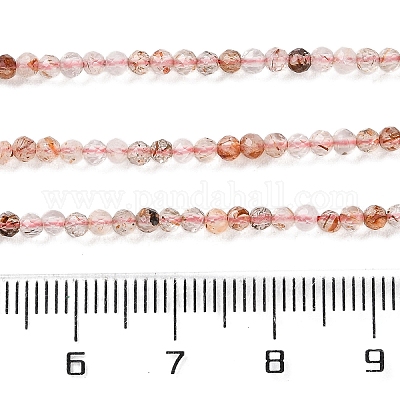 Нити бусин из натурального черного золота с рутилированной кварцевой крошкой G-N342-21A-01-1