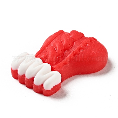 Кабошоны из непрозрачной рождественской смолы RESI-G039-06-1