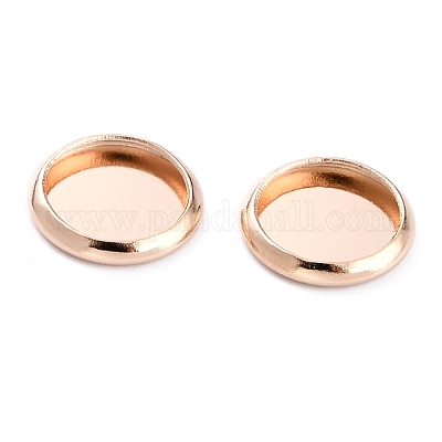 Оправы кабошонов из нержавеющей стали 304 STAS-Y001-12A-RG-1