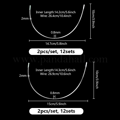24 сумка 2 модели 304 нержавеющая сталь бюстгальтер косточки STAS-PH0006-94B-1