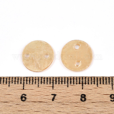 Окрашенные распылением натуральные подвески с соединителем оболочки Capiz SSHEL-N039-03E-1