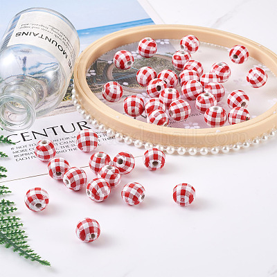 Натуральные деревянные бусы&nbsp;LS-WOOD-TAC0010-05E-1