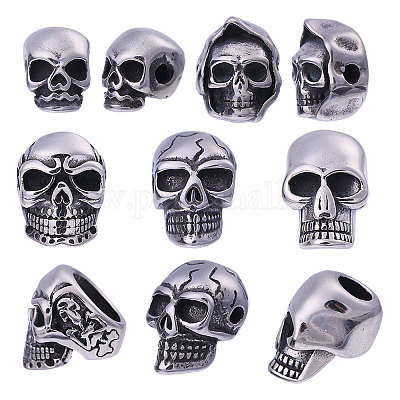 10 шт. 5 бусины из нержавеющей стали 304 STAS-CA0002-28-1