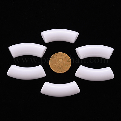 Непрозрачные акриловые бусины MACR-S372-001B-S001-1