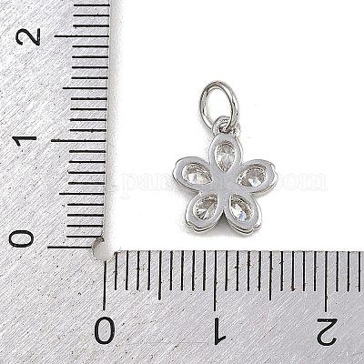 Латунные микро проложить кубического циркония подвески KK-A269-03A-P01-1