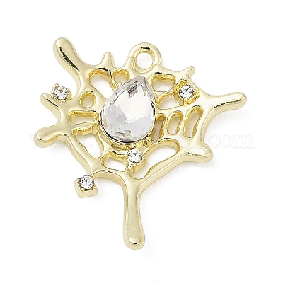 Сплава с стразами подвески PALLOY-R151-59G-1