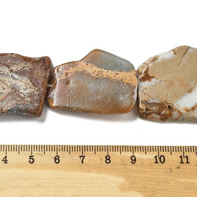 Натуральные бусины из аква терра яшмы G-E444-11-A01-1