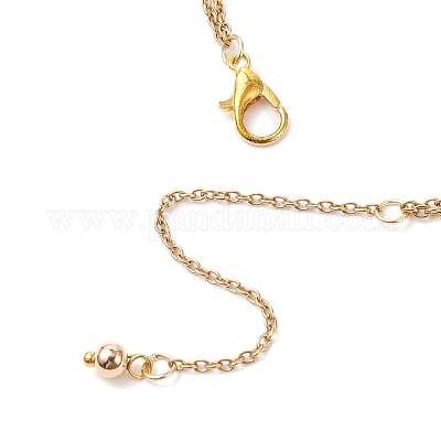 3 шт. 3 стиля латунных браслетов-цепочек из нержавеющей стали 304 с клевером AJEW-AN00748-1