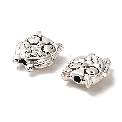 Сплавочные овальные бусины тибетского стиля  FIND-C043-081AS-1