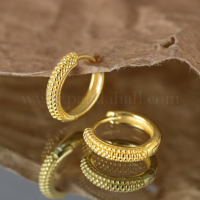 Модные простые круглые серьги-кольца из стерлингового серебра s925 для работы и повседневной носки PV4138-1-1