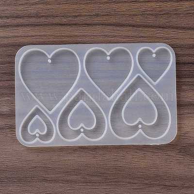 Wholesale DIY Playing Card Theme Pendants Silicone Molds 