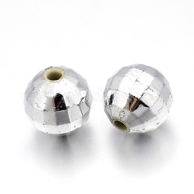 Граненые акриловые бусины PL643-2S-1