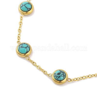 Браслеты из нержавеющей стали 304 с ионным покрытием (IP) BJEW-H606-12G-1