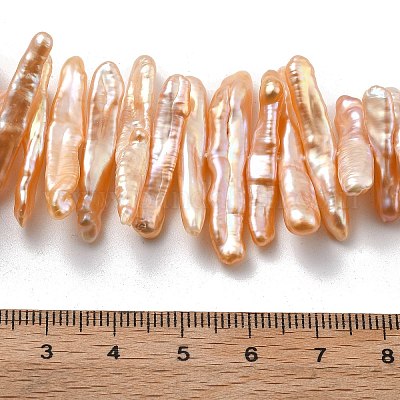 Натуральный жемчуг в стиле барокко кеши PEAR-P064-03A-03B-1