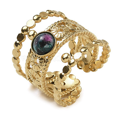 Натуральные и синтетические драгоценные камни RJEW-U027-03G-1