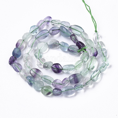 Природного флюорита бисер нитей G-R465-51-1