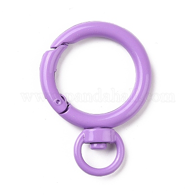 Окрашенные распылением сплавы с поворотными застежками-карабинами PALLOY-K257-06-1