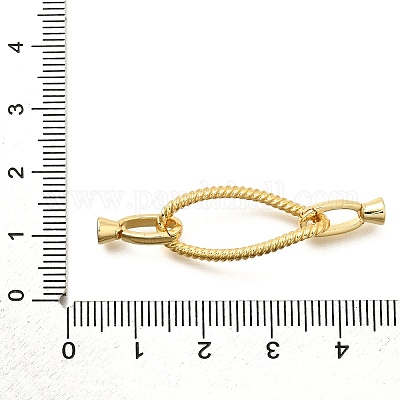 Каплевидная стойка покрытие латунь складные застежки KK-S508-22G-1