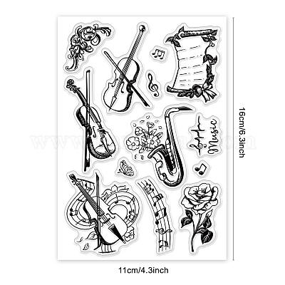  GLOBLELAND Book Reading Label Clear Stamps Mini Art Label  Silicone Clear Stamp Reading Seals for DIY Scrapbooking Journals Decorative  Cards Making Photo Album : Arts, Crafts & Sewing