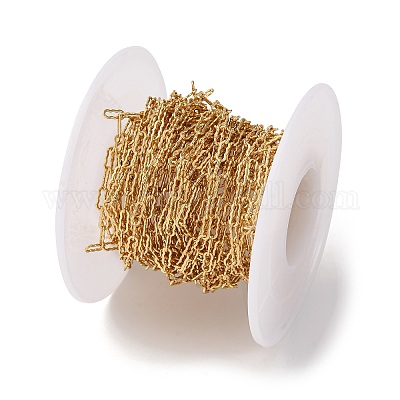 Латунные волнистые овальные звенья цепи CHC-H113-22G-1