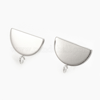 Латунные серьги KK-S345-191P-1