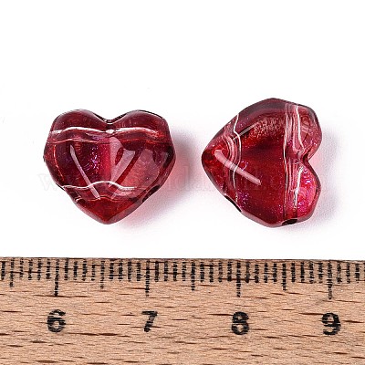 Прозрачные стеклянные бусины GLAA-T028-03B-1