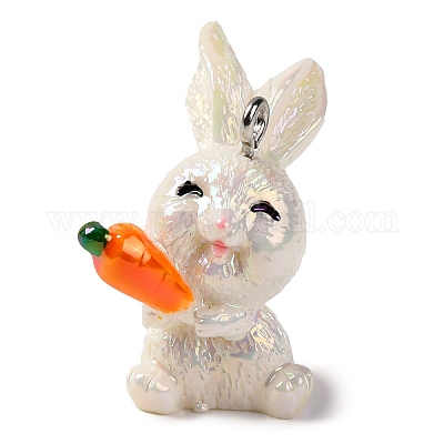 Подвески из смолы с животной тематикой RESI-S010-04G-1