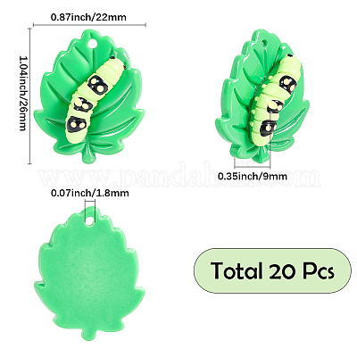 Кулоны из смолы&nbsp;RESI-SC0006-15-1