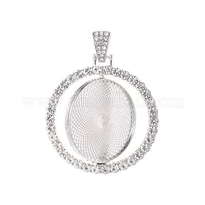 Сеттинги для кулона(кабошонов) Y-PALLOY-S107-005P-RS-1