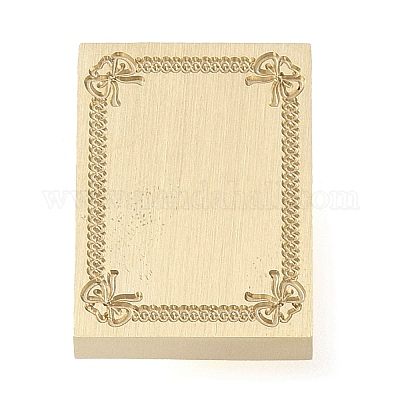 Прямоугольная цветочная рамка AJEW-M037-04G-01-1