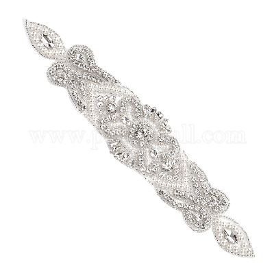 Исправление цветочного узора со стразами DIY-WH0502-89-1