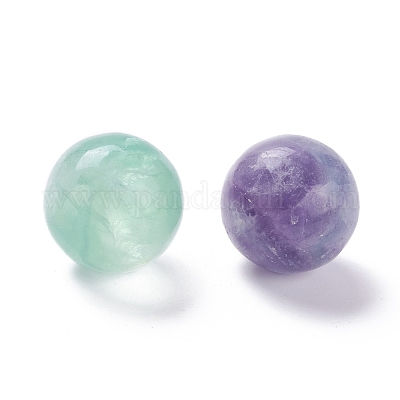 Природный бисером флюорита G-D456-02-1