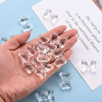 Прозрачные акриловые подвески TACR-T024-02BB-205-1