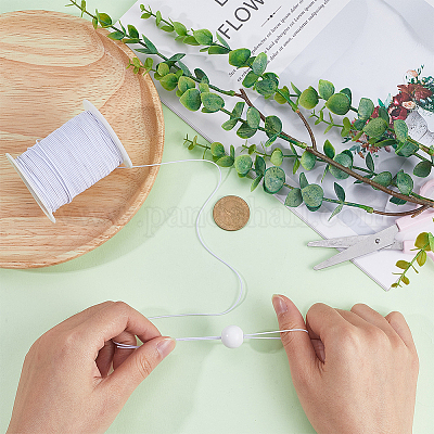 1 рулон 100м полиэстерового эластичного шнура OCOR-SC0001-10B-01-1