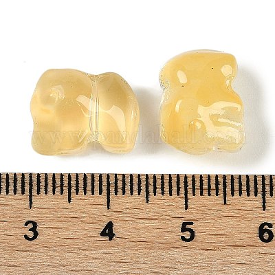 Окрашенные бусины из стекла GLAA-Z007-04E-1